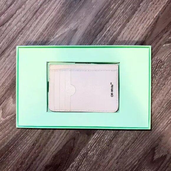 NEW Off White Cardholder Wallet - Picture 2 of 4